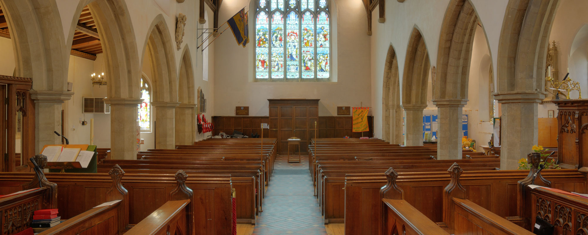 StAndrewsInsideFrontBanner St Andrews Hatfield Peverel & All Saints Ulting Churches